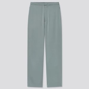 Uniqlo Satin Relaxed Straight Pants